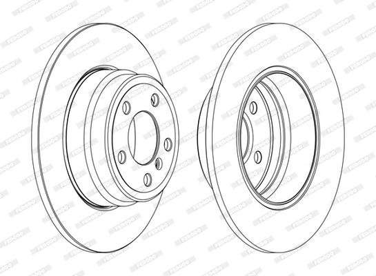 Brake Disc (DDF1255C-1-D)