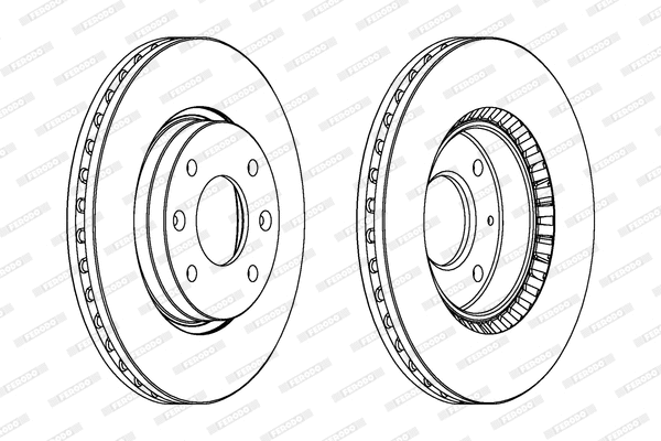 Brake Disc (DDF1522)