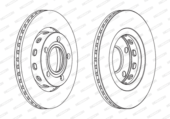 Brake Disc (DDF1896C)