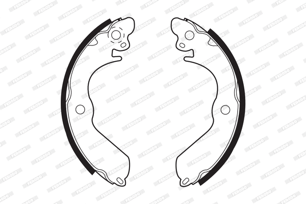 Brake Shoe Set (FSB403)