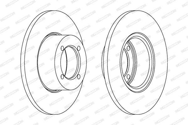 Brake Disc (DDF001)