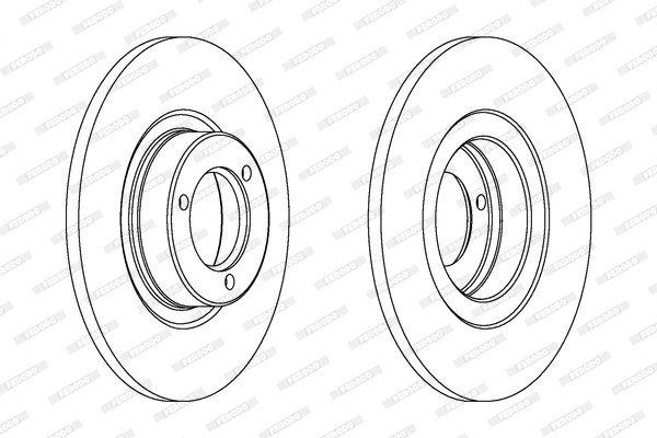 Brake Disc (DDF041)