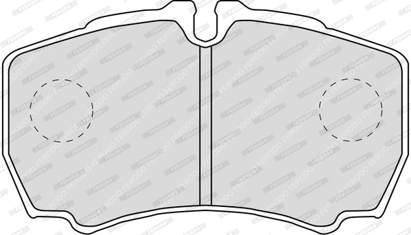 Brake Pad Set, disc brake (FVR1405)