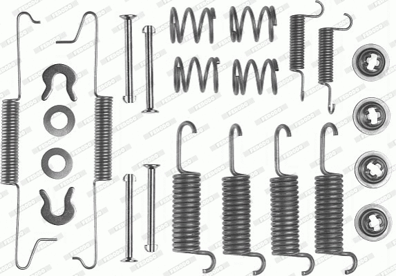 Accessory Kit, brake shoes (FBA5)