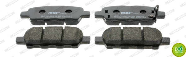 Brake Pad Set, disc brake (FDB4324)