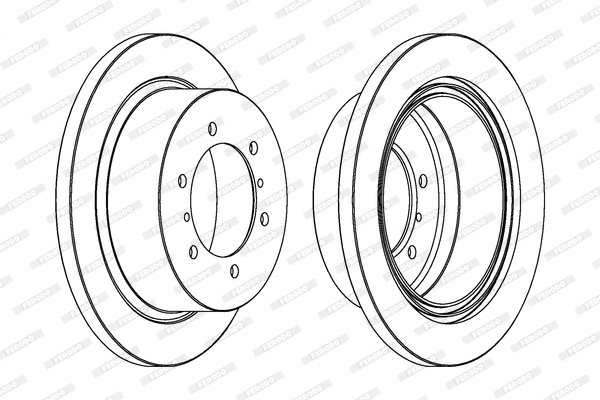 Brake Disc (DDF715)