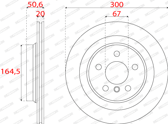 Brake Disc (DDF2763C)