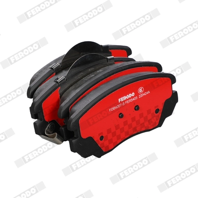 Brake Pad Set, disc brake (FDB4207-S)
