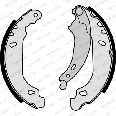 Brake Shoe Set (FSB584)