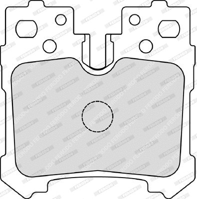 Brake Pad Set, disc brake (FDB4210)