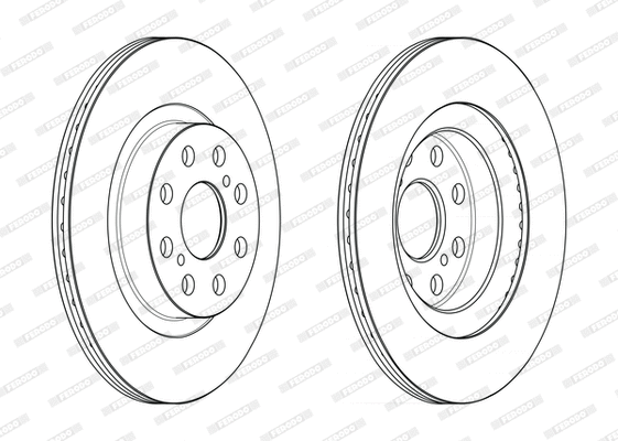 Brake Disc (DDF2658C)