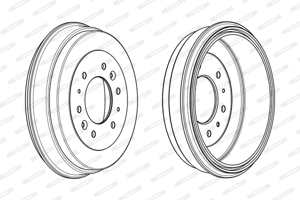 Brake Drum (FDR329345)