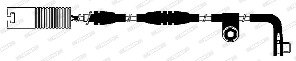 Warning Contact, brake pad wear (FWI275)