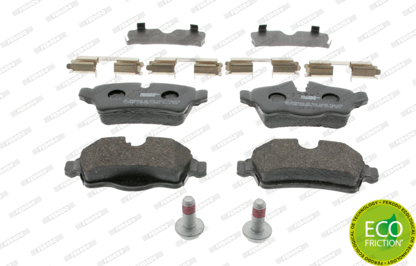 Brake Pad Set, disc brake (FDB1975)