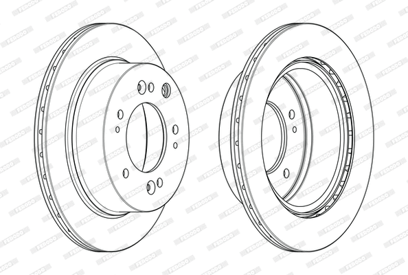 Brake Disc (DDF2285C)