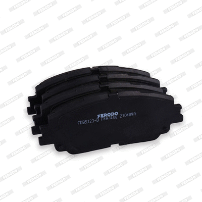 Brake Pad Set, disc brake (FDB5123-D)