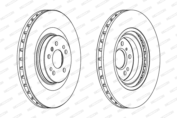 Brake Disc (DDF1532)