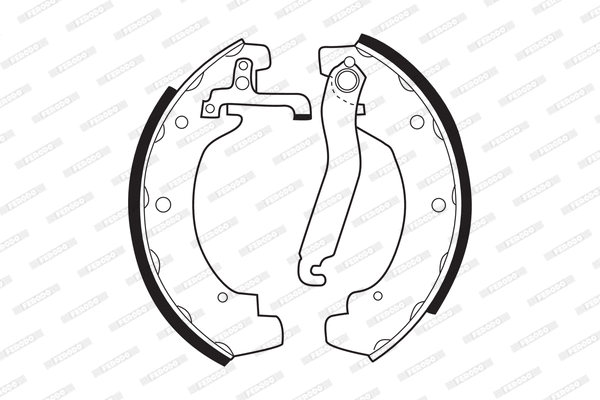 Brake Shoe Set (FSB279)