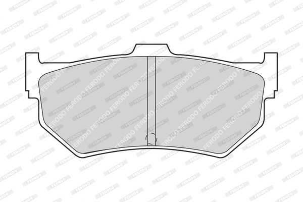 Brake Pad Set, disc brake (FDB301)