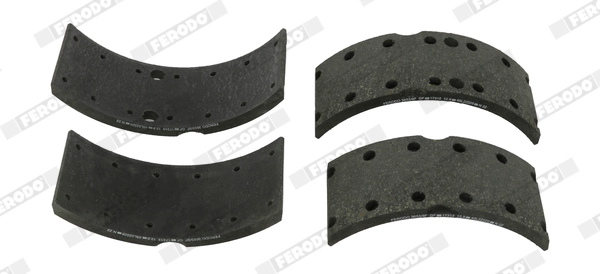 Brake Lining Kit, drum brake (K17096.0-F3653)