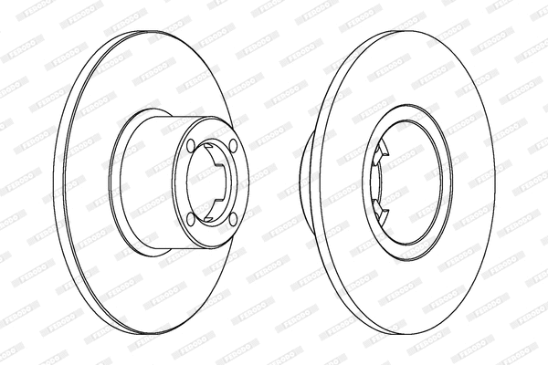 Brake Disc (DDF286)