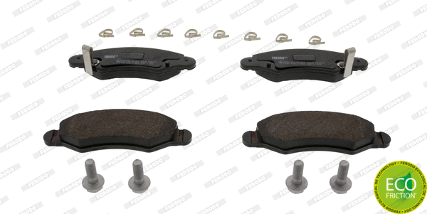 Brake Pad Set, disc brake (FDB1811)