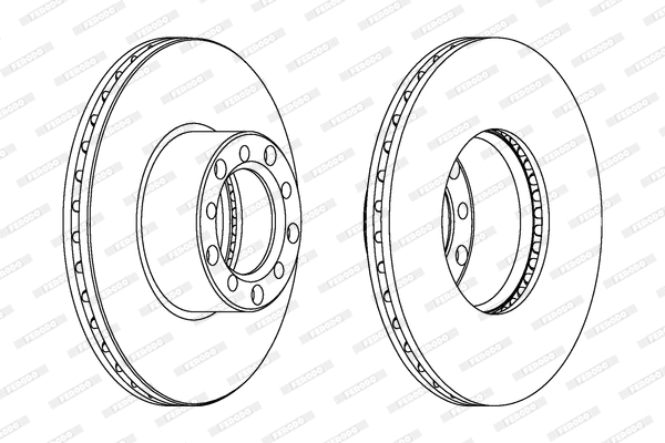Brake Disc (DDF142)