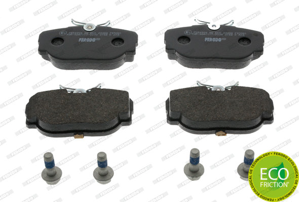 Brake Pad Set, disc brake (FDB981)