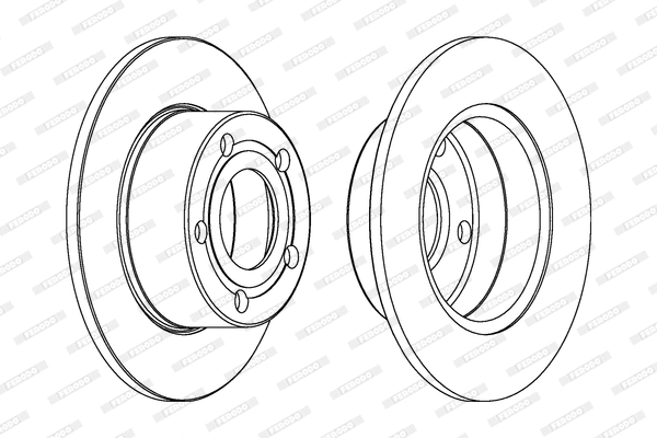 Brake Disc (DDF321)