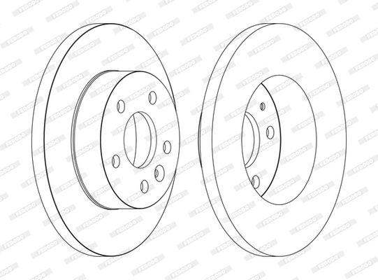 Brake Disc (DDF1674C)