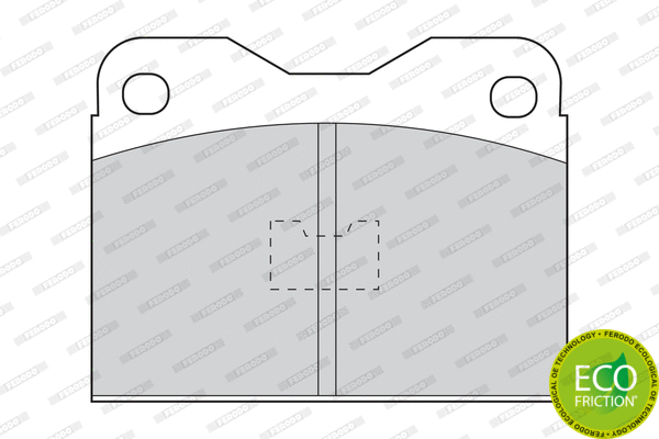 Brake Pad Set, disc brake (FDB123)