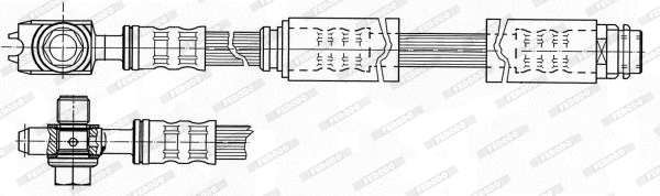 Brake Hose (FHY3027)