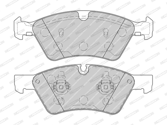 Brake Pad Set, disc brake (FDB1830-D)