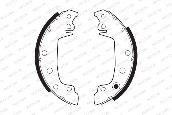 Brake Shoe Set (FSB43)