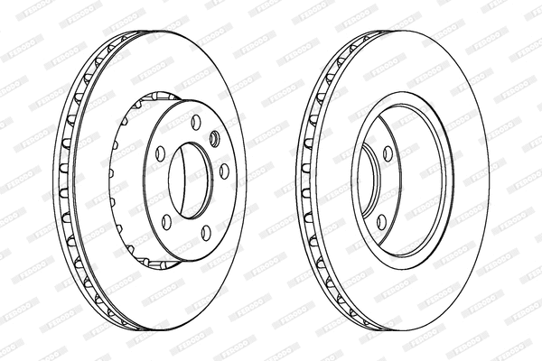Brake Disc (DDF217)