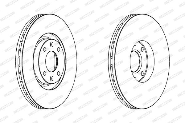 Brake Disc (DDF1442)