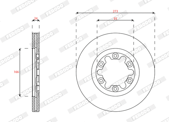 Brake Disc (DDF1921)