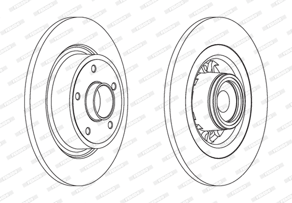 Brake Disc (DDF1569-1)