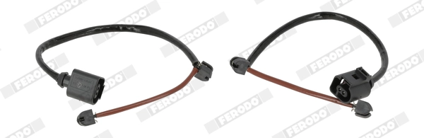 Warning Contact, brake pad wear
