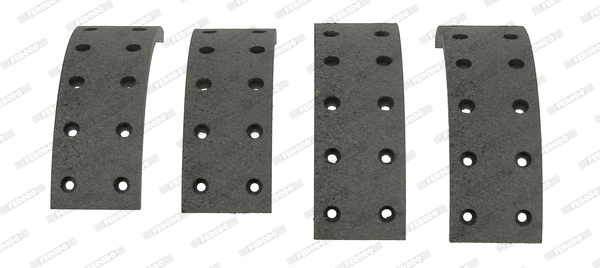 Brake Lining Kit, drum brake (K15349.0-F3658)