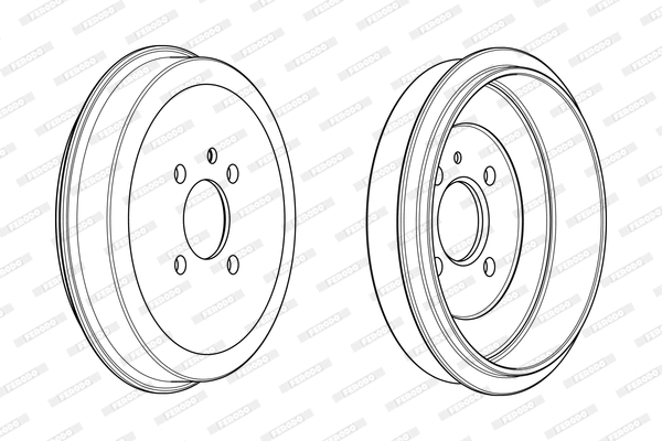 Brake Drum (FDR329029)