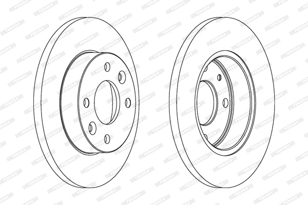Brake Disc (DDF055)