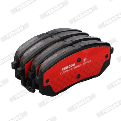 Brake Pad Set, disc brake (FDB4194-S)