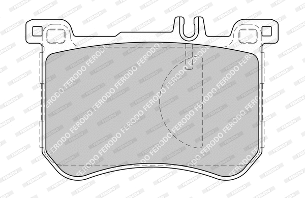 Brake Pad Set, disc brake (FDB4899-D)