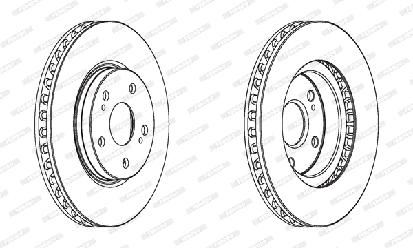 Brake Disc (DDF1814)
