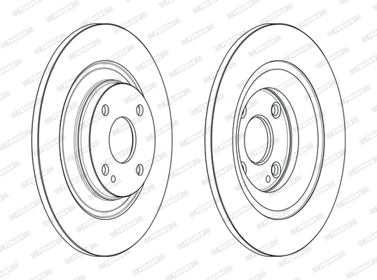 Brake Disc (DDF2593C)