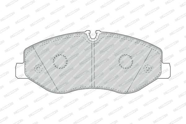 Brake Pad Set, disc brake (FVR4375)
