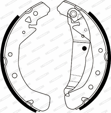 Brake Shoe Set (FSB4153)