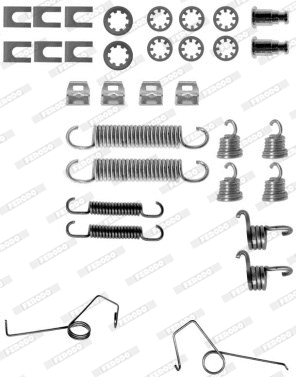 Accessory Kit, brake shoes (FBA62)