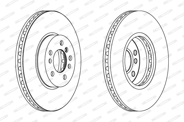 Brake Disc (DDF1256)